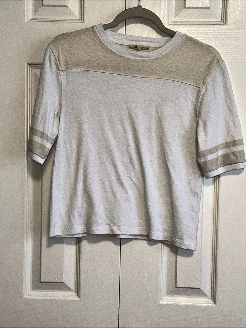 Madewell Color Block Short Sleeve Tee Size XS